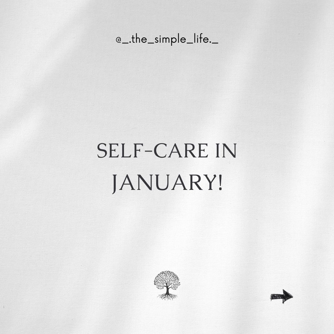 Self-care in January